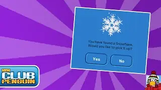 Snowflake Pin Location! | New Club Penguin