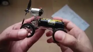 Mini Wind Car DIY Puzzle Robot Kit For Arduino