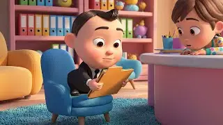 Boss Baby Toddler Hid the Important Files | Nursery Rhymes for Kids & Toddler Songs