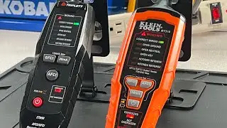 TRIPLETT ET550 Receptacle Tester  vs.  KLEIN TOOLS RT310 Receptacle Tester