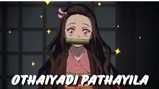 😍 அன்பான ஜோடி 💖 Nezuko x zenitsu | OTHAIYADI PATHAYILA 😌 TAMIL AMV #anime #animefanboytamil 
