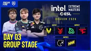 [FIL] IEM Krakow 2026 Group Stage - Vitality vs 3DMAX, BC Game vs FaZe Clan, FURIA vs NAVI