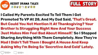 I Called My Parents Excited To Tell Them I Got Promoted To VP At 28, And... - Best Reddit Stories