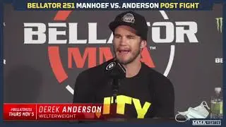 Bellator 251: Derek Anderson: 'You Play Games, You Get Kicked In The Head Sometimes' - MMA Fighting
