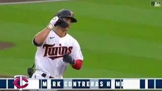 Mark Contreras Crushes His FIRST MAJOR LEAGUE HOME RUN! Minnesota Twins | 8-2-22