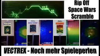 (RP) #177 - VECTREX (MB) 📺 Space Wars - Eines der besten Vectrex-Spiele? 🚀 + Rip Off & Scramble (5)