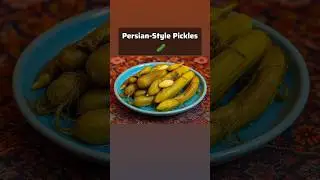 Secret to Perfect Persian Pickles 🥒 Homemade Khiar Shoor