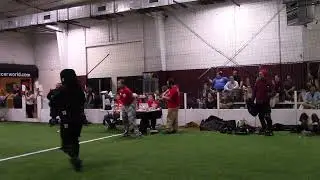 Raleigh Open 2023 Pools Round 1 Brent Wang vs Robert Mayo (awful camera angle)