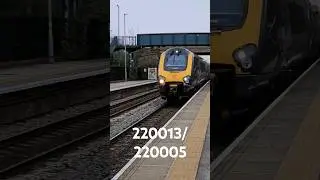 Plymouth to Edinburgh CrossCountry class 220 220013 220005 1S41 0727 #short #railway #train