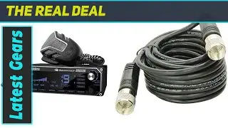 Uniden Bearcat 980 SSB CB Radio and TruckSpec TS-18CC Coax Cable - Best Setup for Long Haul