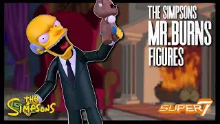 Super7 The Simpsons Ultimates Mr. Burns Figure | @The Review Spot