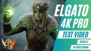 Elgato 4K Pro - 4K 60fps Quality/Tearing Test Record 04 Diablo 4 Open World