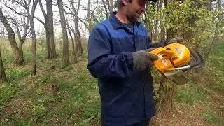 Часть 1. Бензопила Cub Cadet CC3651 - настоящее немецкое качество от MTD в работе!