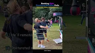 Ranking Epic Punching Machine Fails 💥💪🏼 #ranking  #funny