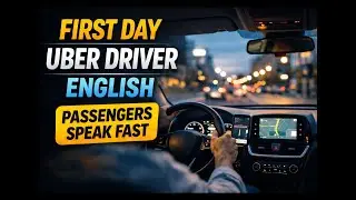 Uber Driver English: When Passengers Speak Too Fast (Virtual Shift Practice)