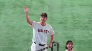 【祝!!田中将大 200勝‼️★勝利の場内一周をライトスタンドから撮影‼️】