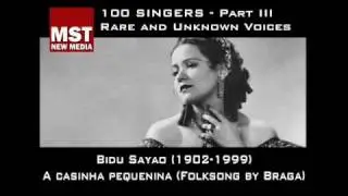 Part III: Rare and unknown voices - BIDU SAYAO