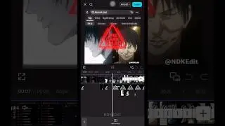 Editing The &ldquo;My Dark Triad&rdquo; Trend In Capcut | HONOUR (Slowed) #capcuttutorial #darktriad #toji