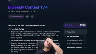 Biweekly Contest 174 Debrief