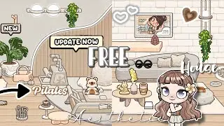 NEW FREE PILATES STUDIO HOUSE FULL DESIGN🌟 AVATAR WORLD House Ideas NEW FREE UPDATE House BUILT ASMR