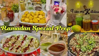 Ramadan Special Prep 2026🌙 Make & Store Chat Masala- Mash Daal Dahi Bharay & Imli Chutney 