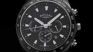 Rotary Stainless Steel Henley Gents Quartz Watch - GB05109/04