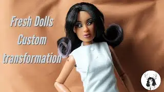 Can I make a custom doll in 12 hours? 👀 Fresh dolls OOAK custom repaint