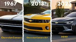 1967 to 2024: The FULL EVOLUTION of Chevrolet Camaro