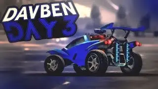DAVBEN DAY #3 | BEST GOALS AND FUNNY MOMENTS | ROCKET LEAGUE