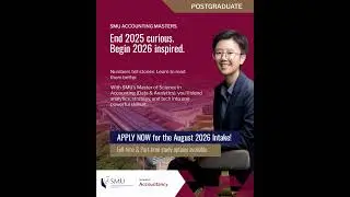 SMU Master of Science in Accounting (Data & Analytics) &ndash; Apply Now