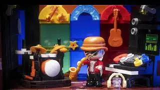 PANTASY Retro-Jukebox-Bauset mit M&uuml;nz- & Soundfunktion, Mechanisches Musikbox-Modell