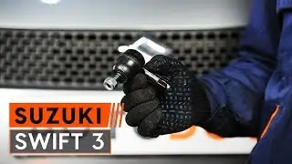 How to change tie rod end / track rod end on SUZUKI SWIFT 3&nbsp;[TUTORIAL AUTODOC]