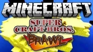 Minecraft map [SuperCraft Bros] #2 (Лизард и 2 нуба)