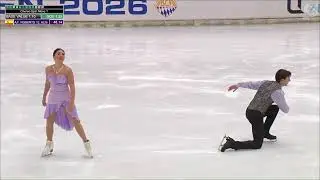 Danza libre de Athena Roberts & Eric Alis en el Bavarian Open 2026
