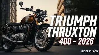 Новый 400-кубовый кафе-рейсер от Triumph вас поразит!