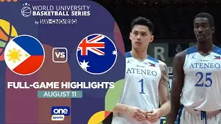 Ateneo vs. University of Sydney | 2023 World University Basketball Series - Aug. 11, 2023