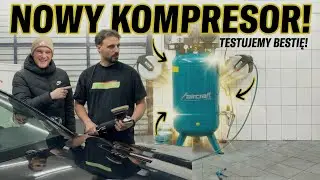 Taki KOMPRESOR to już przesada? 😮 Testujemy bestie w detailingu