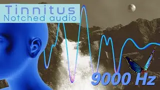 Tinnitus Sound Therapy - 9000 Hz Notched Edition - The Waterfall