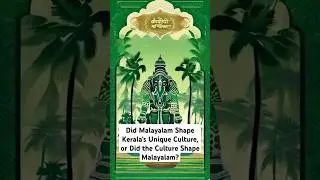 Did Malayalam Shape Kerala's Unique Culture, or Did the Culture Shape Malayalam?