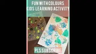 Colours learning activity for kids, daily learning, simple, fun and enjoyable,engaging kids activity