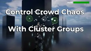 How to Control Crowd Chaos with Cluster Groups (Unreal Engine Sound System)