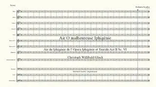 Air O melheureuse Iphigenie - Iphigenie et Tauride -  Ch W Gluck