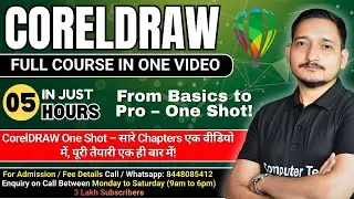 CorelDraw Full Course in One Shot | CorelDraw Tutorial for Beginners | Computer Tech Academy
