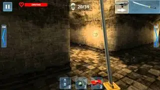 Zombie Objective - Chaingun and Katana Gameplay