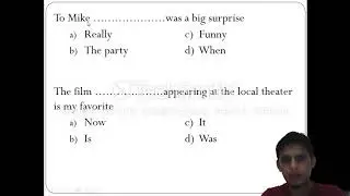 TOEFL Structure video 1