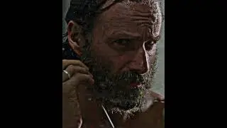 Rick Shaves his Iconic Beard | The Walking Dead #Shorts