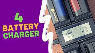 Charge 4 batteries at once! Sony - Canon - Panasonic - Nikon