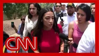 Ocasio-Cortez visits border facility: 'I was not safe'