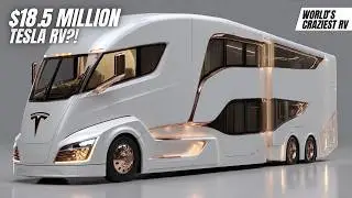 2026 Tesla Aurora Prime RV &ndash; $18.5M Futuristic Electric Luxury Cars Recapx