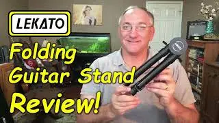 Lekato folding guitar stand review